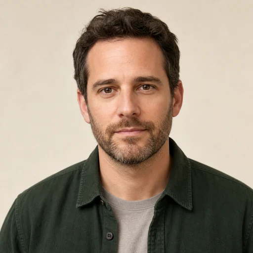 Illustrative portrait of Evan Mercer